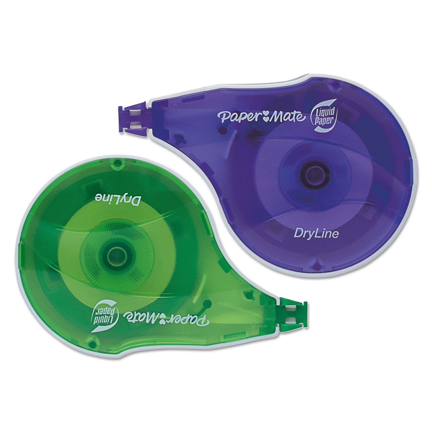 Paper Mate Dryline Correction Tape, 10-Pack - Quick-Dry Whiteout Tape for Error Correction - Perfect for Office, School & Home Use