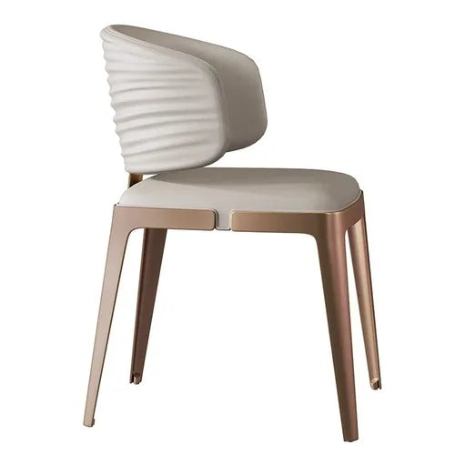 Vintage Italian Mid Century Modern Dining Chair - Elegant Wooden & Upholstered Design for Home, Restaurant & Office Use
