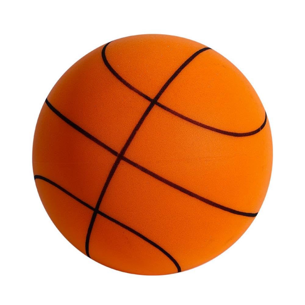 **Hush Handle Basketball - Silent Foam Basketball for Indoor Training, Uncoated High-Density Quiet Ball (18/21/24cm) - Perfect for Home, Gym & Apartment Practice**