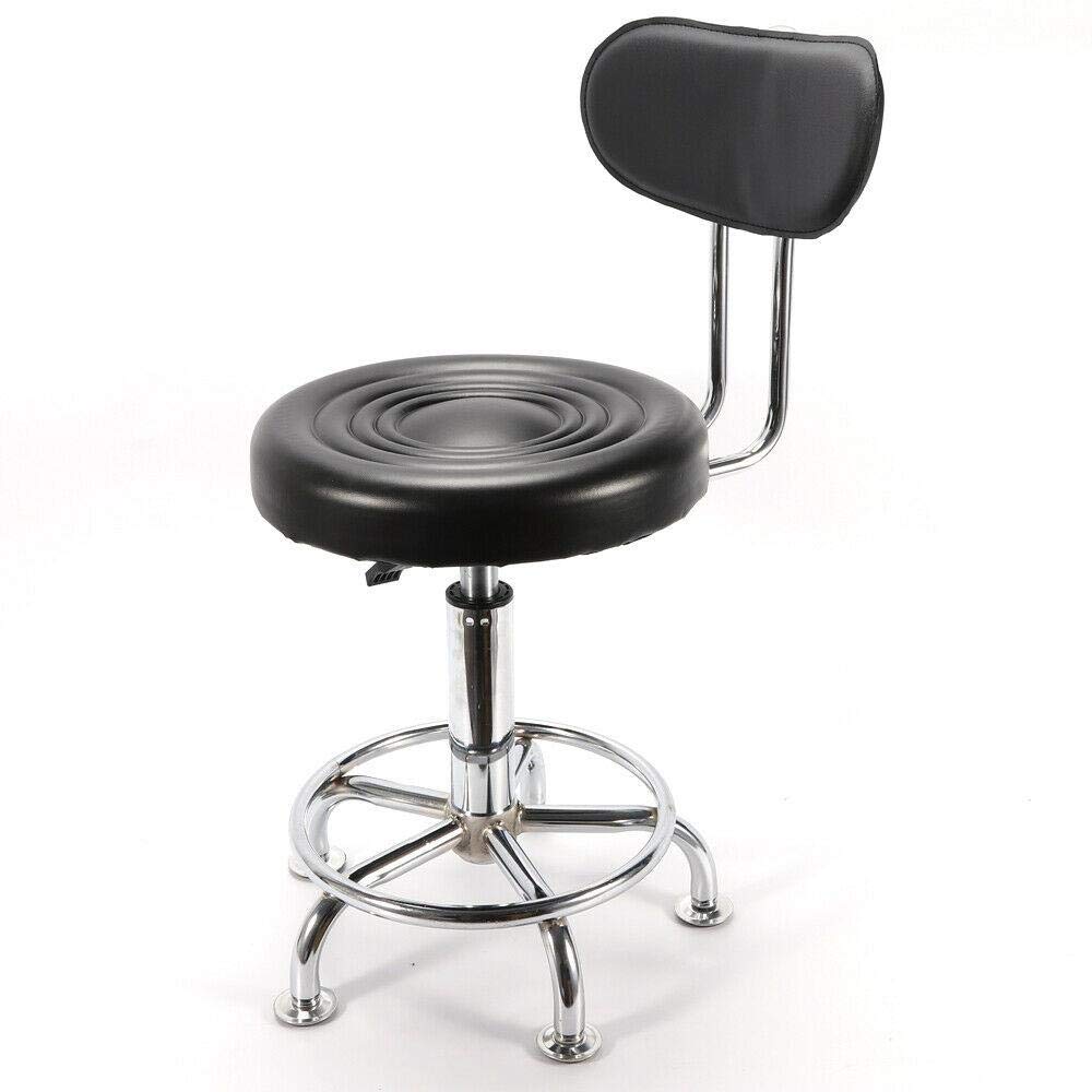 Adjustable Swivel Bar Stool with Backrest - Modern Kitchen Island Stool, Counter Height Bar Chair for Dining & Kitchen Decor - Perfect for Home Bars, Kitchen Counters & Breakfast Nooks