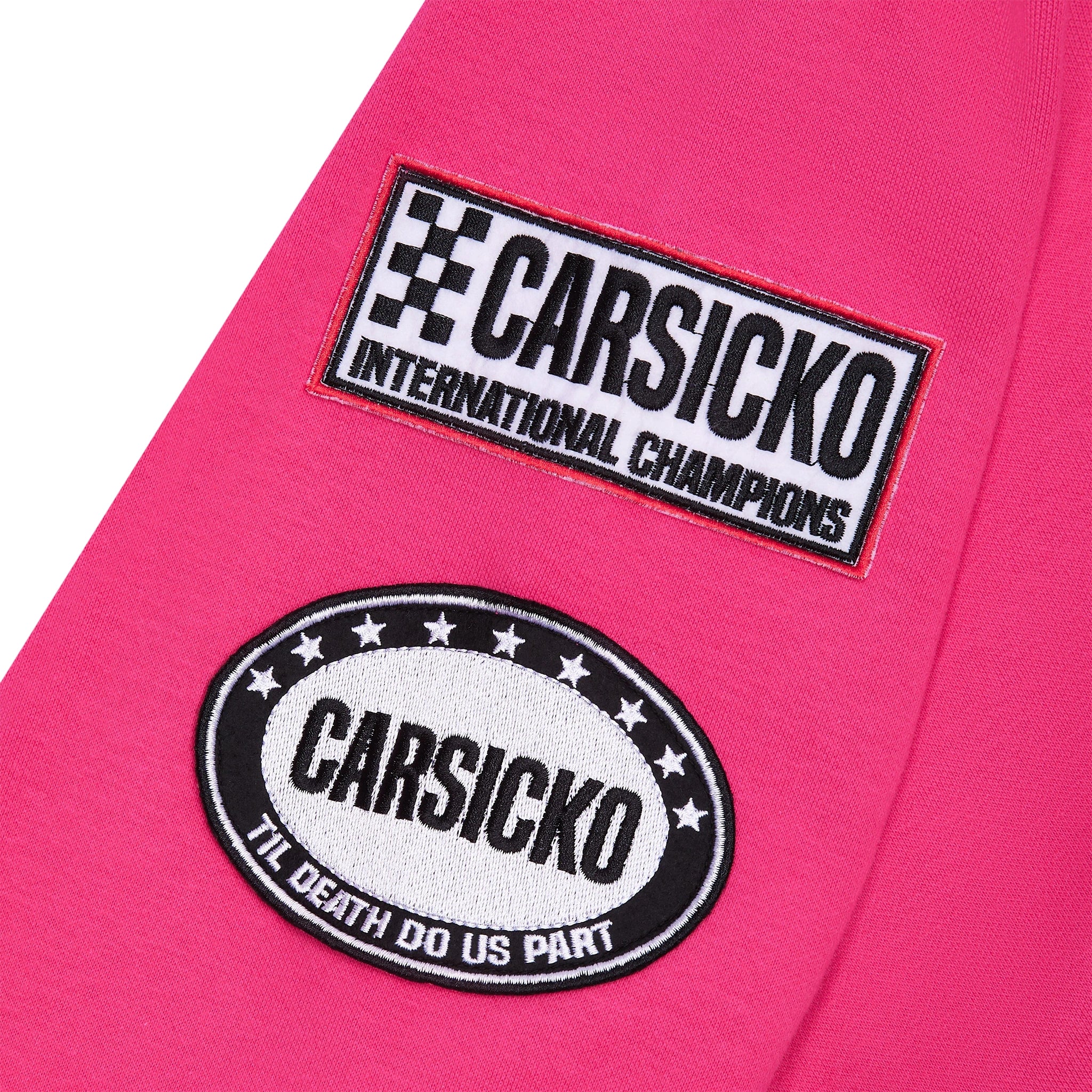 Carsicko Racing Club Pink Hoodie for Women & Men - Soft Cotton Pullover Sweatshirt - Stylish Streetwear for Casual Outfits & Car Enthusiasts