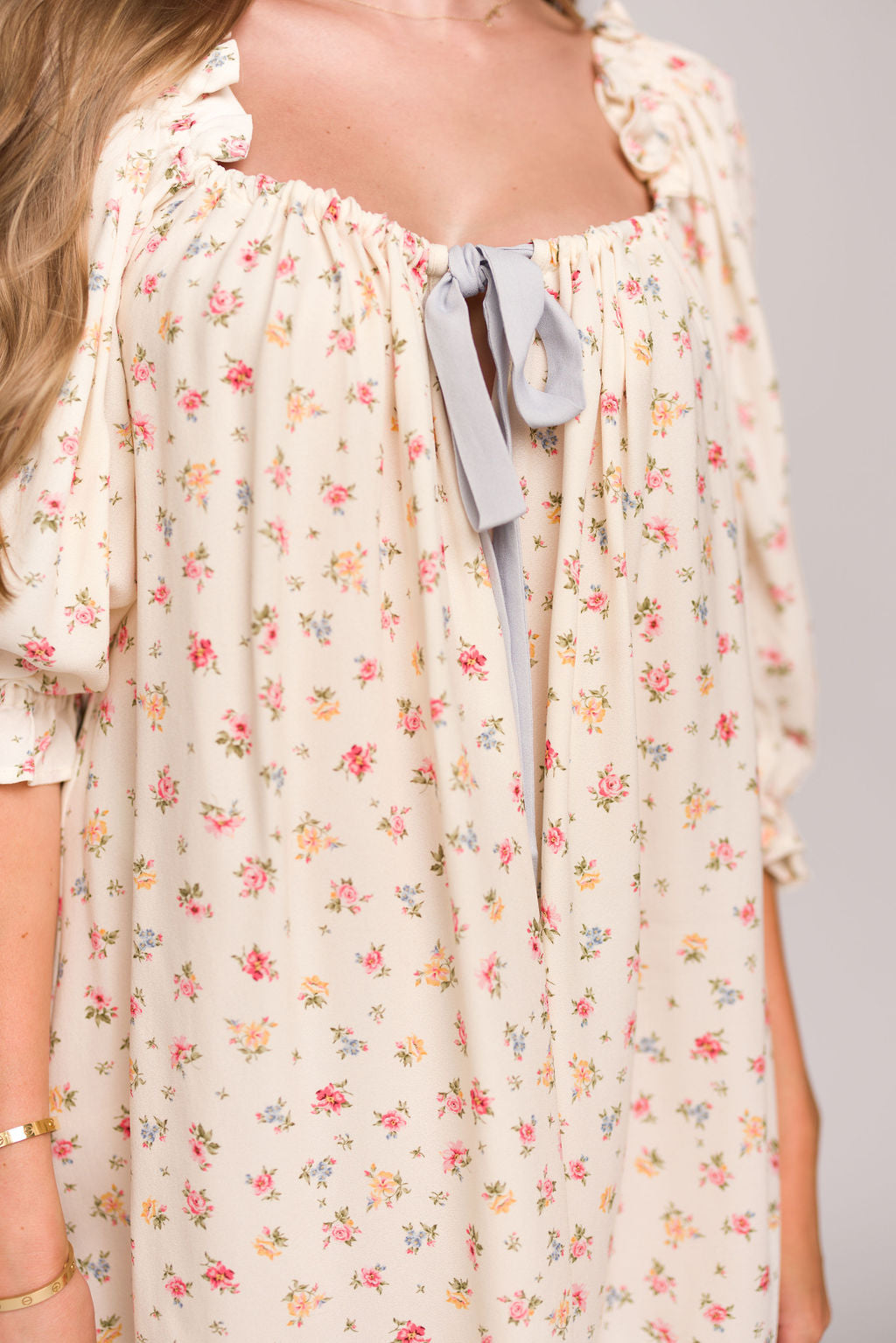 Darling Mini Dress in Country Bloom - Floral Print Summer Dress for Women, Perfect for Dates, Parties & Outdoor Events