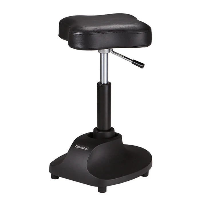 Takara Belmont Yume Espoir Stool - Black Salon Stool for Hairdressers, Barbers & Beauty Professionals | Durable & Comfortable Seating for Salons, Spas & Home Use