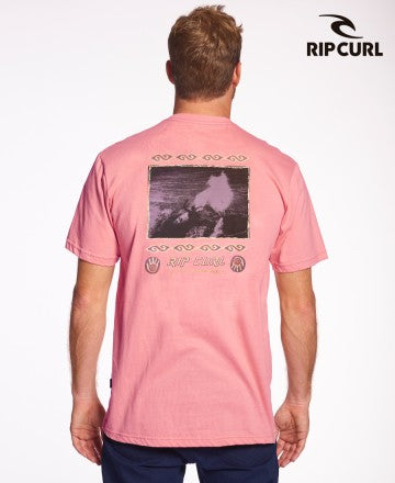 Rip Curl Men's Classic T-Shirt - Comfortable Cotton Tee for Casual Wear, Surfing & Outdoor Activities