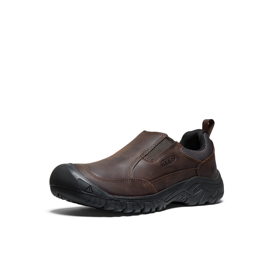 Men's Targhee III Slip On Waterproof Hiking Shoes - Dark Earth/Mulch Color | Lightweight & Comfortable for Outdoor Adventures, Camping & Trail Walking
