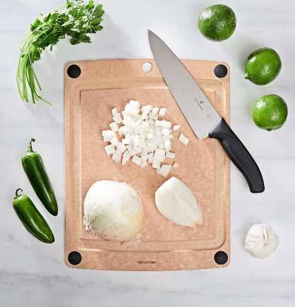 Non-Slip Epicurean Cutting Board - Double Sided Wooden Chopping Board for Kitchen, Perfect for Slicing Meat, Vegetables & Fruits - Ideal for Home Chefs & Professional Kitchens