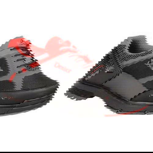 Dexter Men's The 9 HT Bowling Shoes - Black, Red & Grey Wide Width for Comfort & Performance | Perfect for League Play & Tournament Bowlers