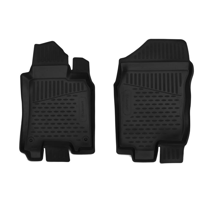3D Rubber Floor Mats for Toyota Landcruiser 200 GXL (2017-2021) - Heavy Duty, Non-Slip Car Floor Liners - Perfect for Off-Road Adventures, Camping & Daily Driving