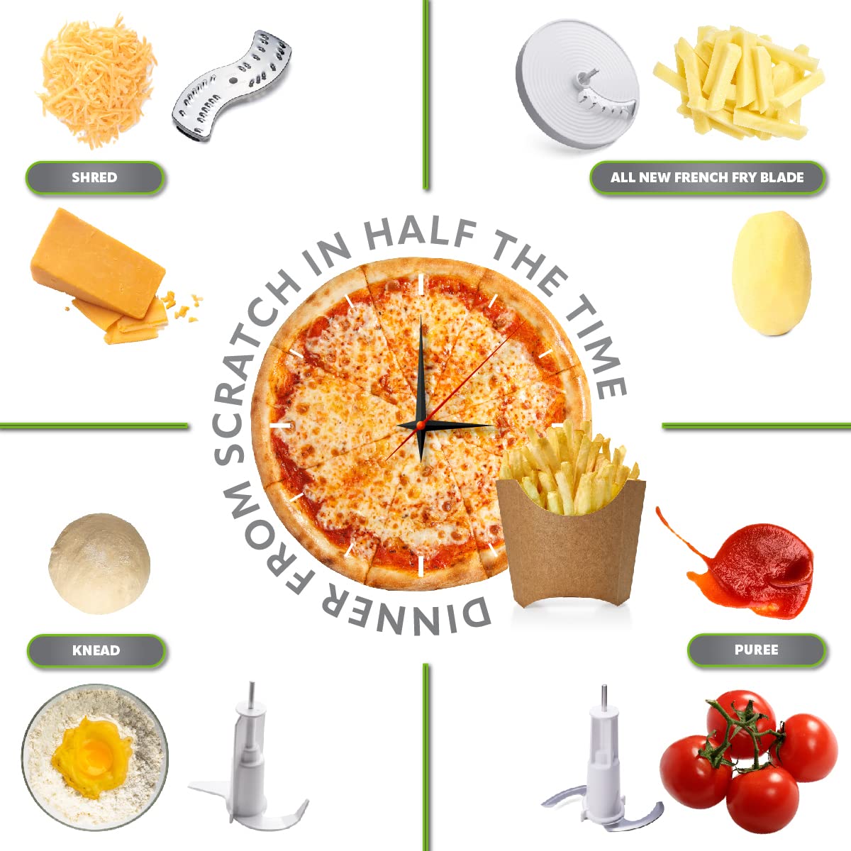 Braun 12-in-1 Multi-Functional Food Processor | Kitchen System with Dual Control Technology, Chopper, Blender, Juice Extractor & Citrus Juicer | Includes French Fry Disc | Made in Europe with German Engineering | Perfect for Meal Prep, Smoothies & Healthy Cooking