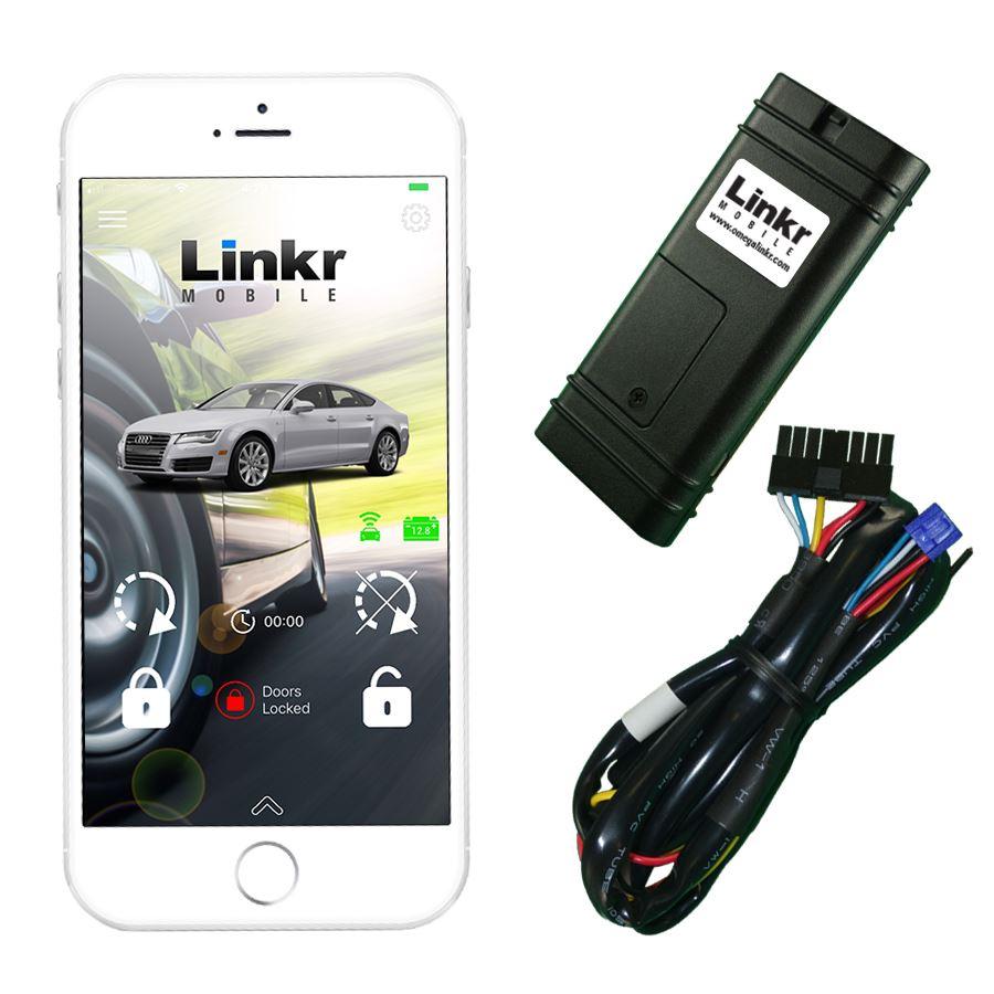 Omegalink LINKR LT2 - Add-on Cellular Remote Start Controller with GPS Tracking for Cars & Trucks | Remote Engine Start from Anywhere via Mobile App