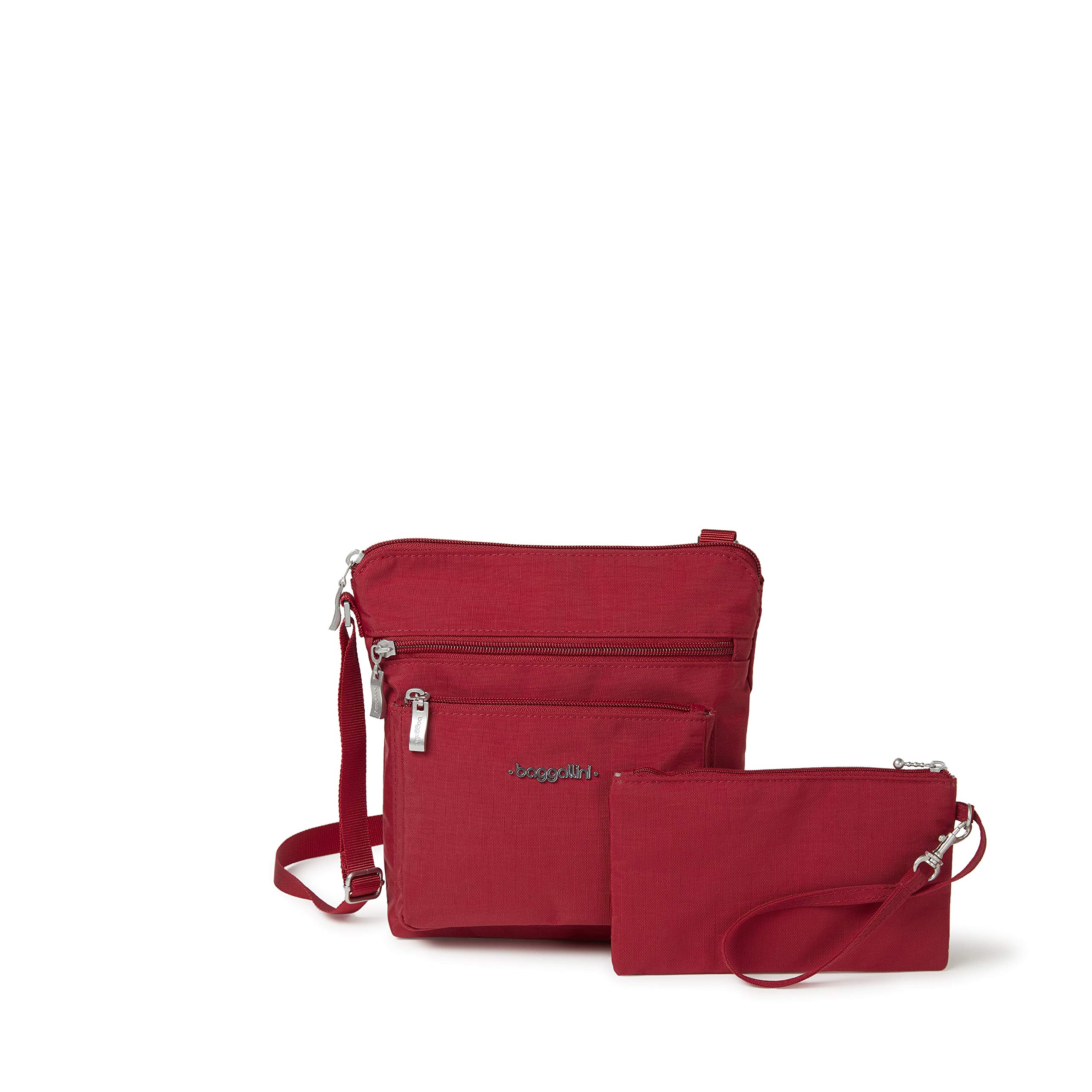 Baggallini RFID Blocking Crossbody Bag with Multiple Pockets - Perfect for Travel, Shopping, and Everyday Use