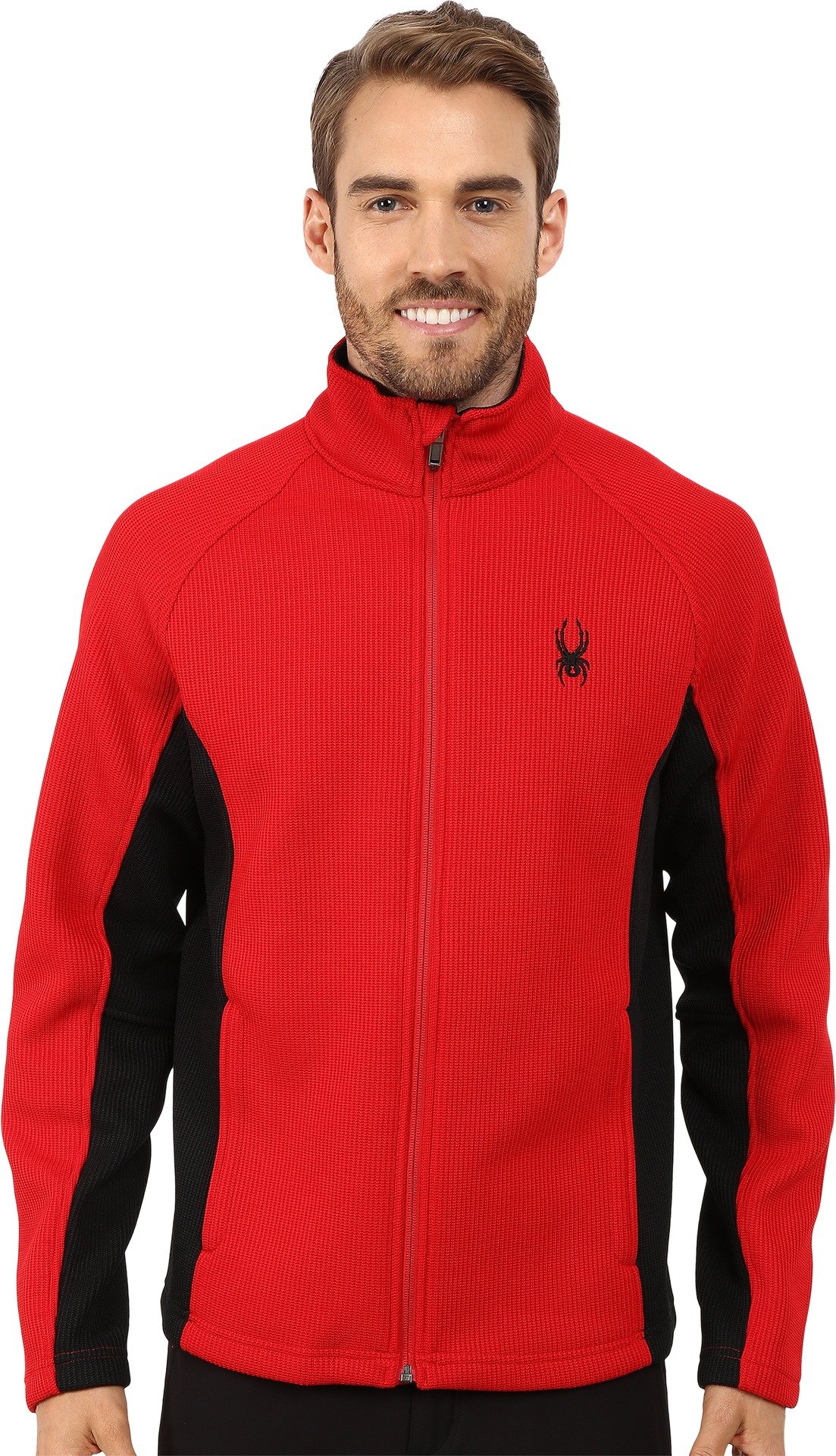 Spyder Men's M Constant Full Zip Mid Weight Stryke Fleece Jacket - Warm & Comfortable for Outdoor Activities, Hiking, and Winter Sports