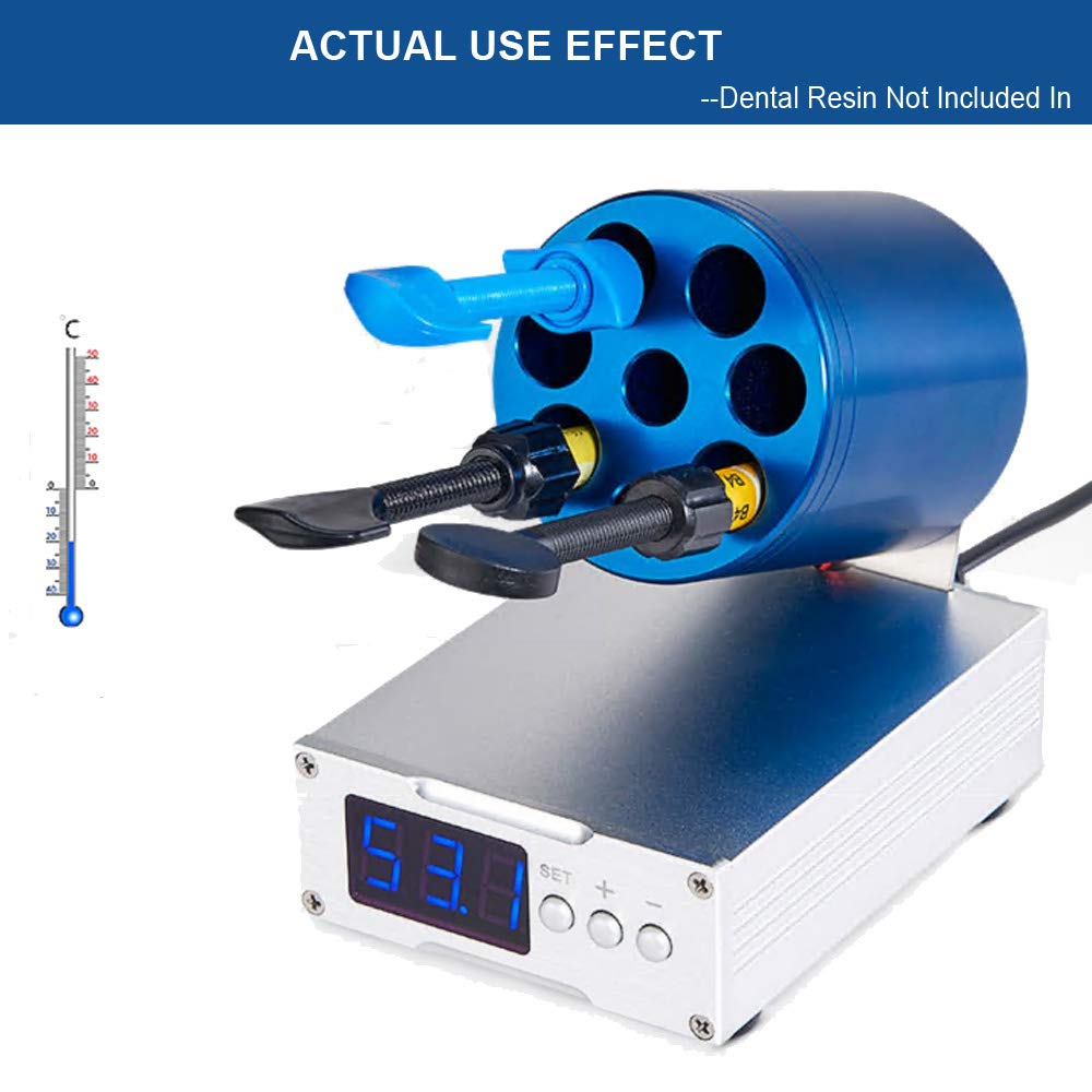 Dental Resin Composite Softener Heater - Professional Dental Material Warmer with 30-70℃ Temperature Control | Perfect for Dental Clinics, Labs & Restorative Procedures