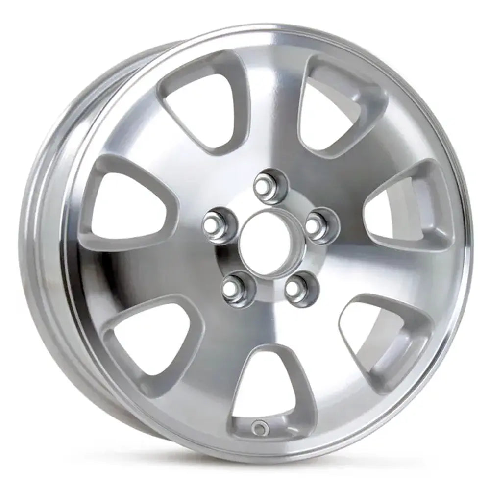 16 Inch Honda Odyssey Wheel Replacement - Machined Silver Replica Rim 63839-6788129 - Perfect for Custom Upgrades & Spare Tire Needs