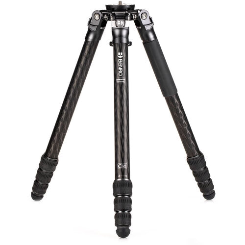 Benro Mammoth 4 Series 4-Section Carbon Fiber Tripod - Lightweight Professional Camera Tripod for Photography & Videography - Perfect for Travel, Outdoor Shooting & Studio Work