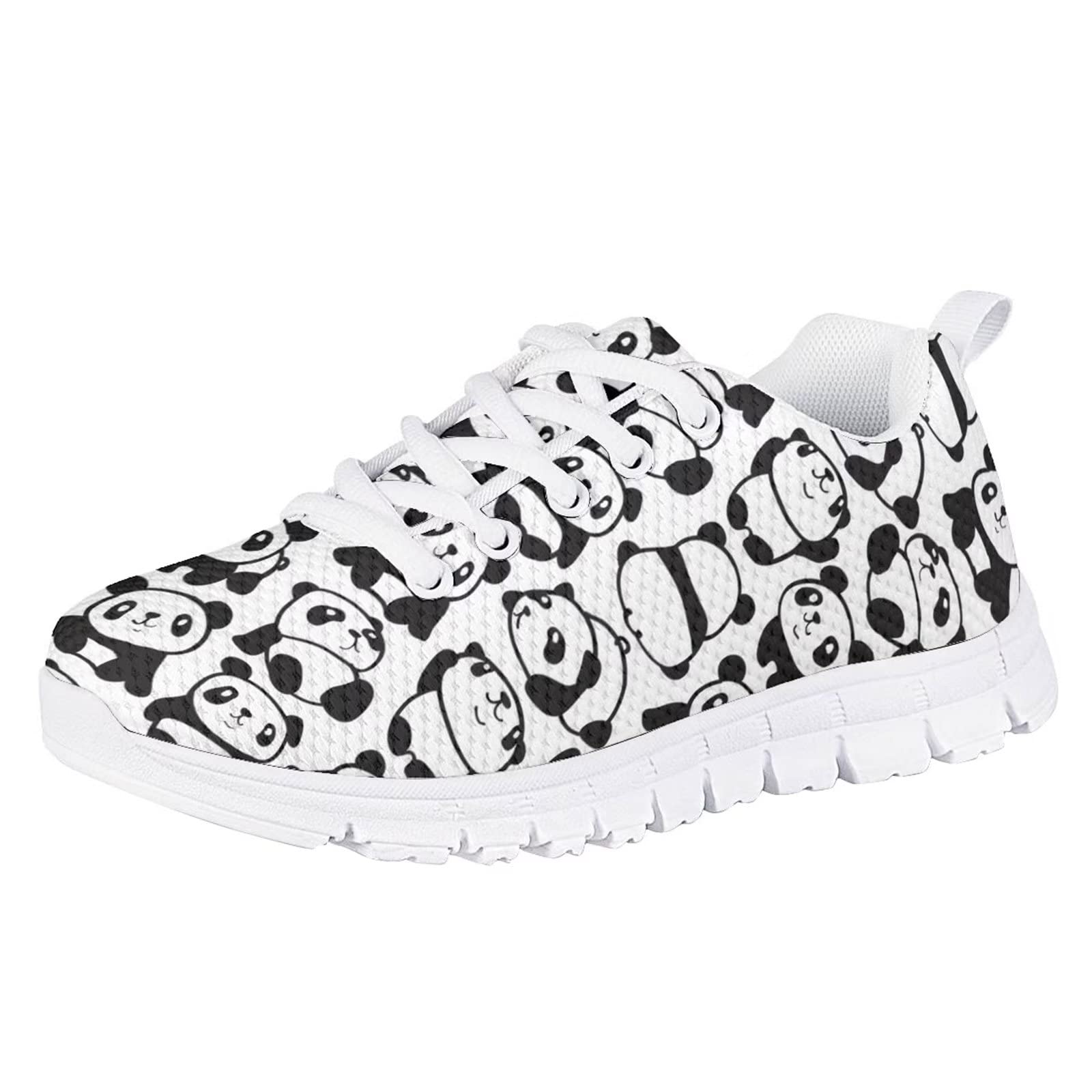 WELLYHOM Girls Running Shoes - Lightweight Athletic Tennis Sneakers for Kids, Non-Slip Gym & Outdoor Walking Shoes with Breathable Mesh - Perfect for School, Sports & Playtime
