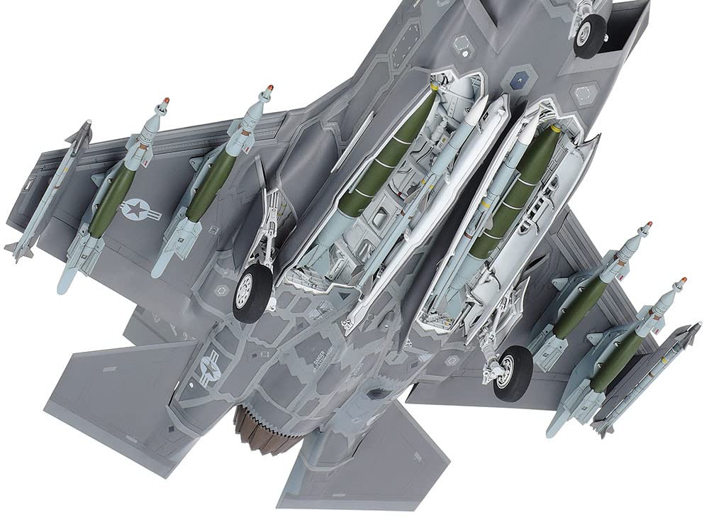 TAMIYA Lockheed Martin F-35A Lightning II 1/48 Scale Plastic Model Kit - Military Aircraft Model Building for Collectors & Hobbyists - Perfect for Display, Gifts & Aviation Enthusiasts