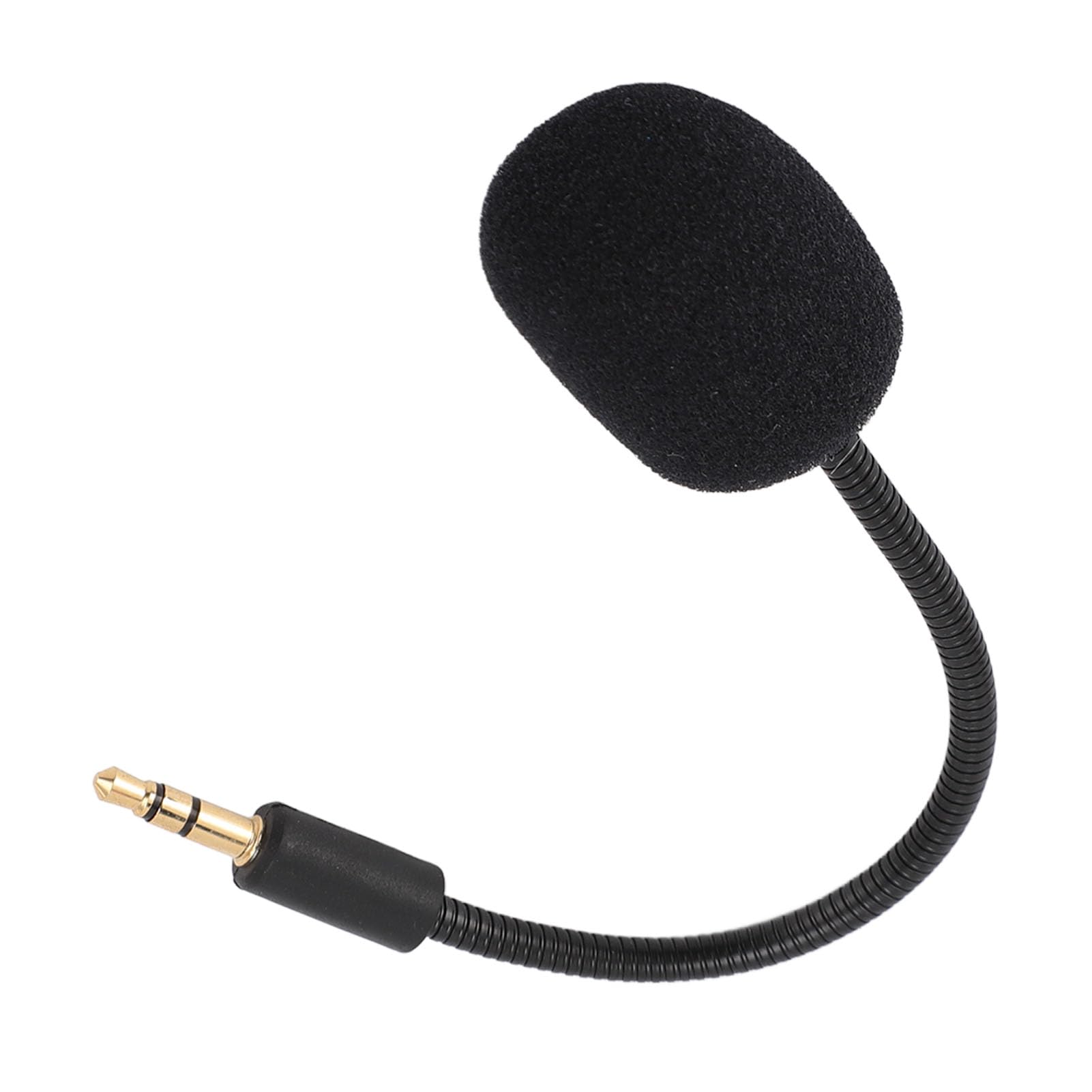 CICIGLOW Gaming Headset Microphone - Omnidirectional 3.5mm Jack with Gold Plated Plug - Professional Replacement Mic for Gaming Headsets - Perfect for PC, PS4, Xbox & Streaming