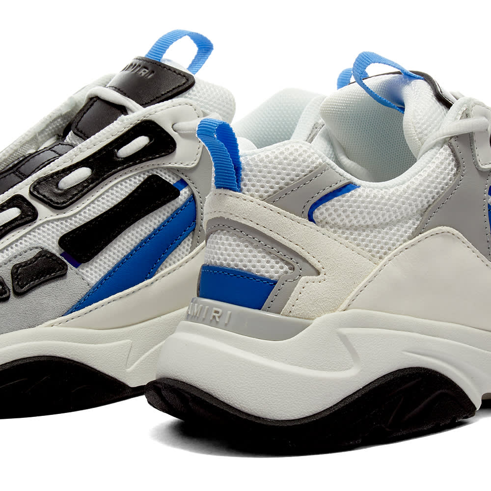 Amiri Blue & White Bone Runners - Men's Luxury Sneakers for Casual Wear & Street Style Fashion | Perfect for Urban Outfits & Night Out Looks
