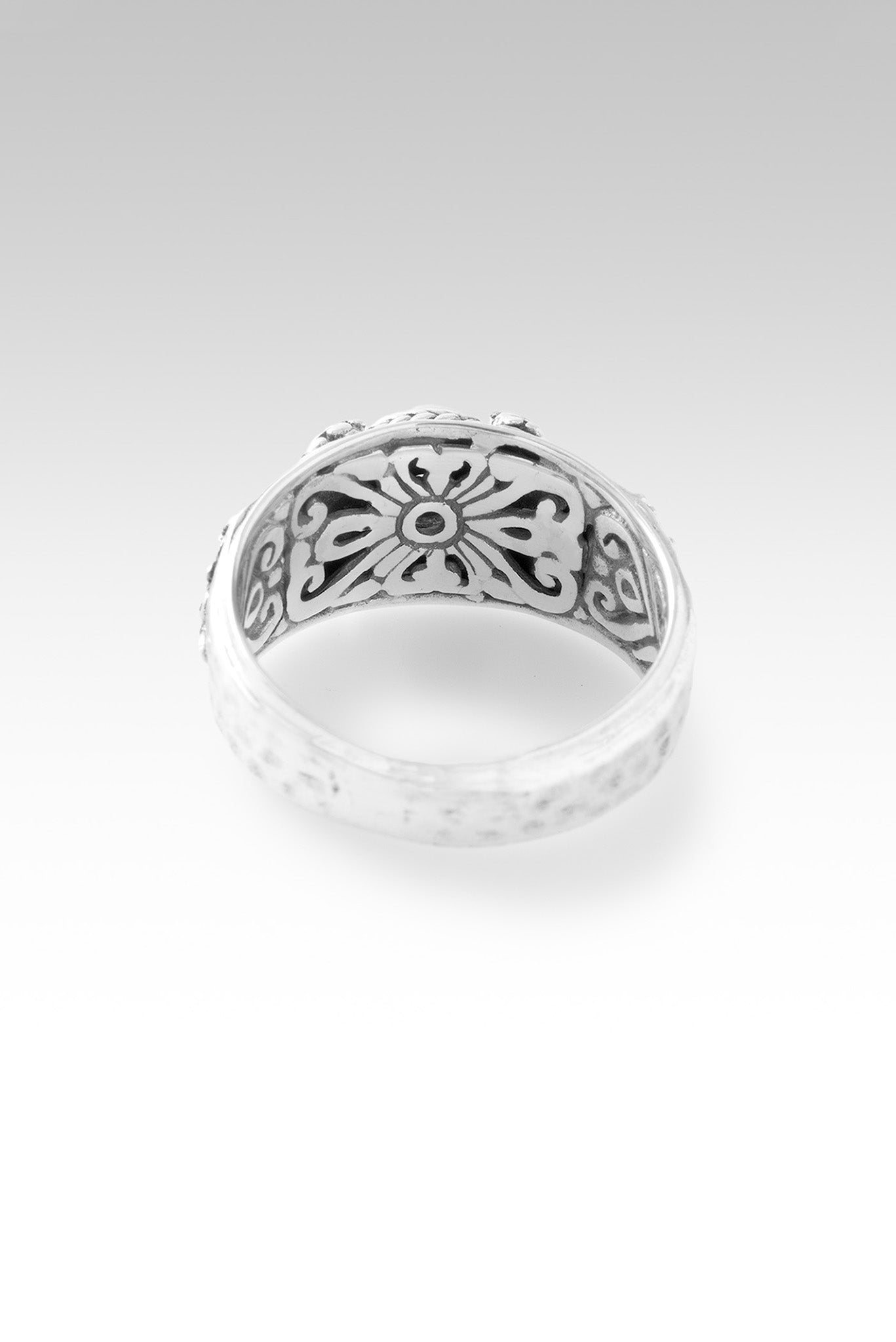 Blue Zircon Perfect Peace Ring™ – Elegant & Spiritual Jewelry for Meditation, Yoga & Mindful Living