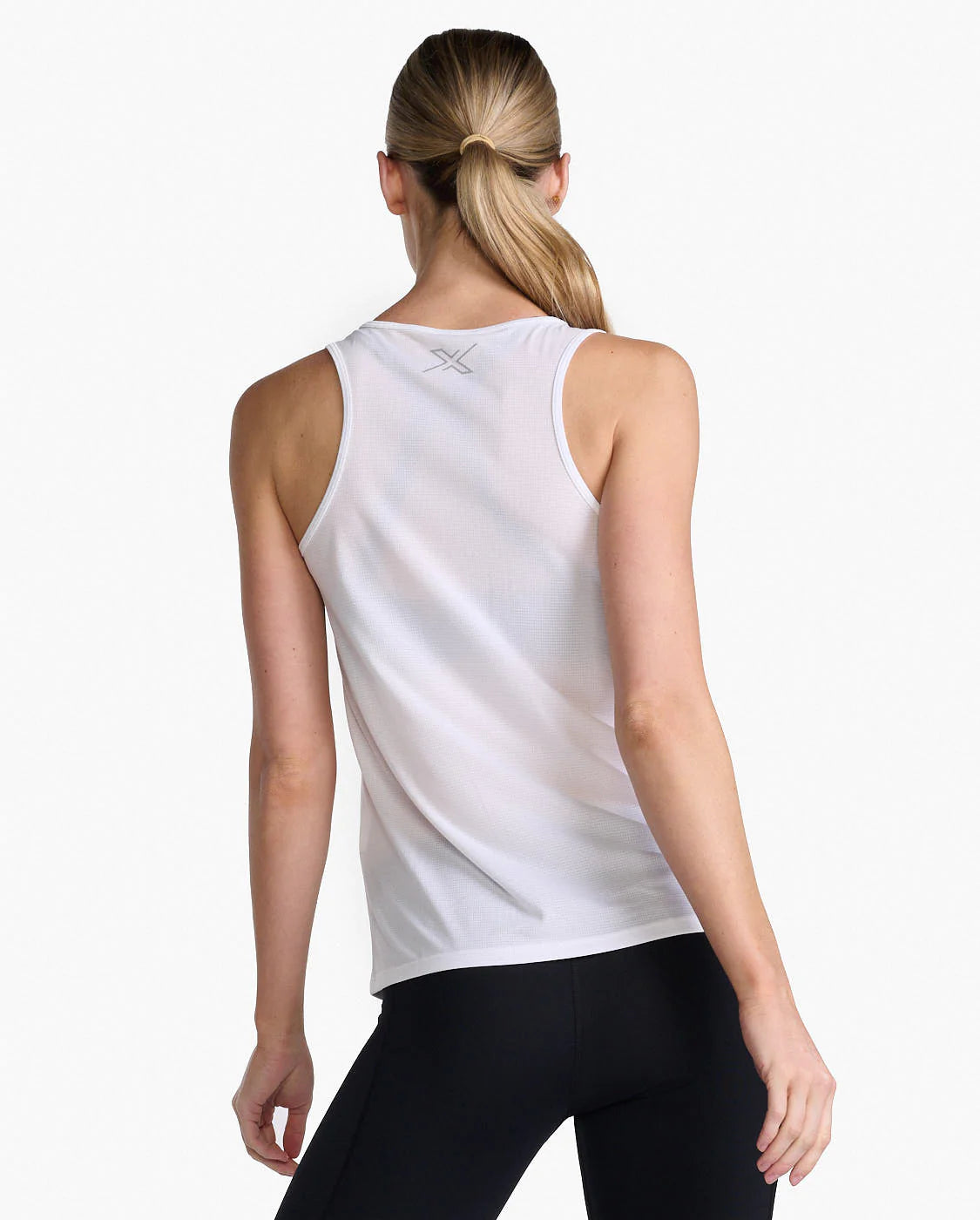 Aero Singlet White - Men's Lightweight Performance Tank Top for Running & Gym Workouts - Breathable & Quick-Dry Athletic Shirt for Summer Training & Sports Activities
