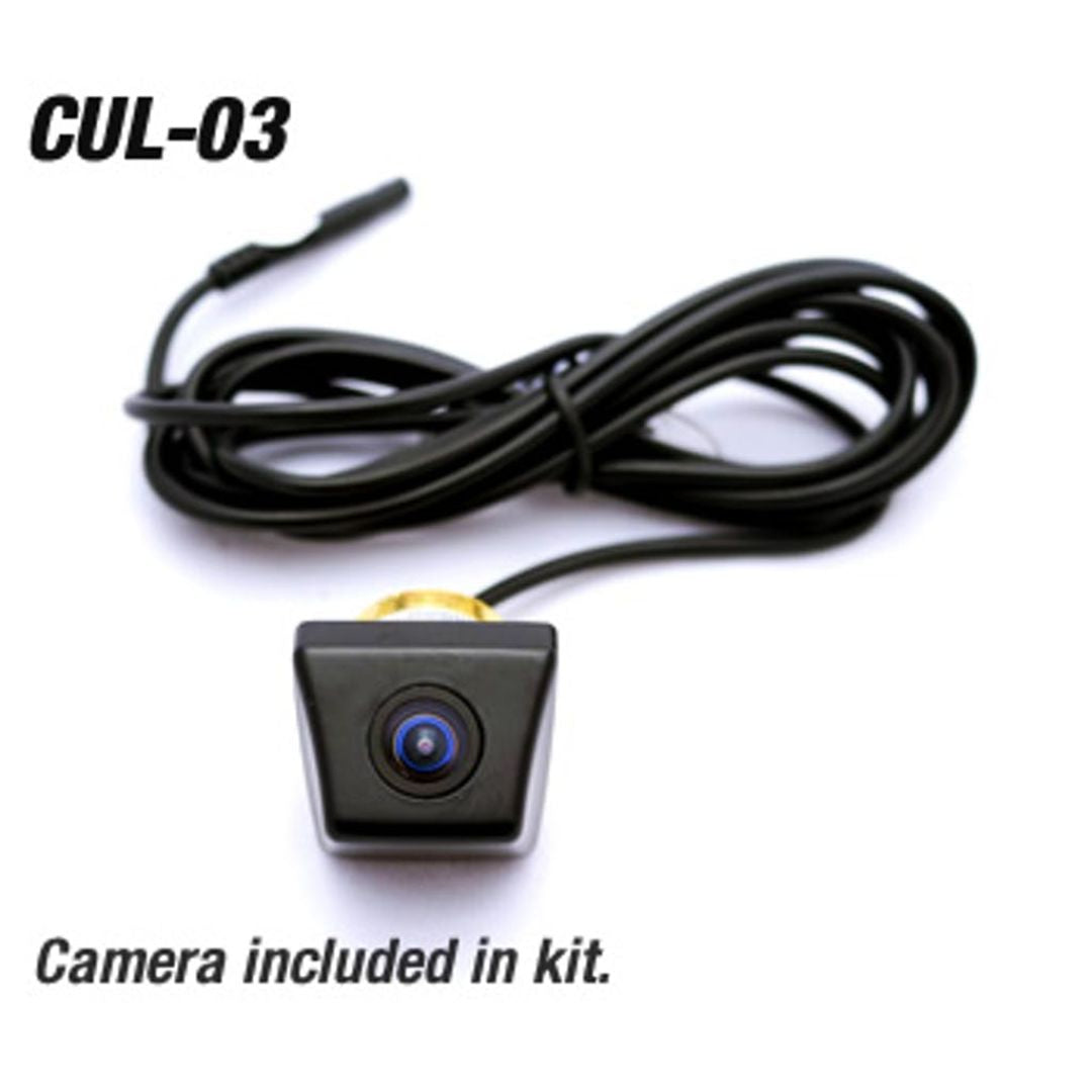 Crux RVCCH 75 Rear View Camera Kit with Sightline Safety View Integration for Chrysler Dodge Jeep Vehicles - MYGIG Compatible (Includes Backup Camera) - Perfect for Parking Assistance & Blind Spot Monitoring