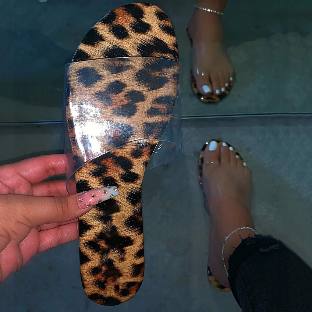 Women's Wide Width Wedge Heel Sandals - Floral Roman Flat Slippers for Casual, Beach, Indoor & Outdoor Wear | Perfect for Summer, Vacation and Everyday Comfort