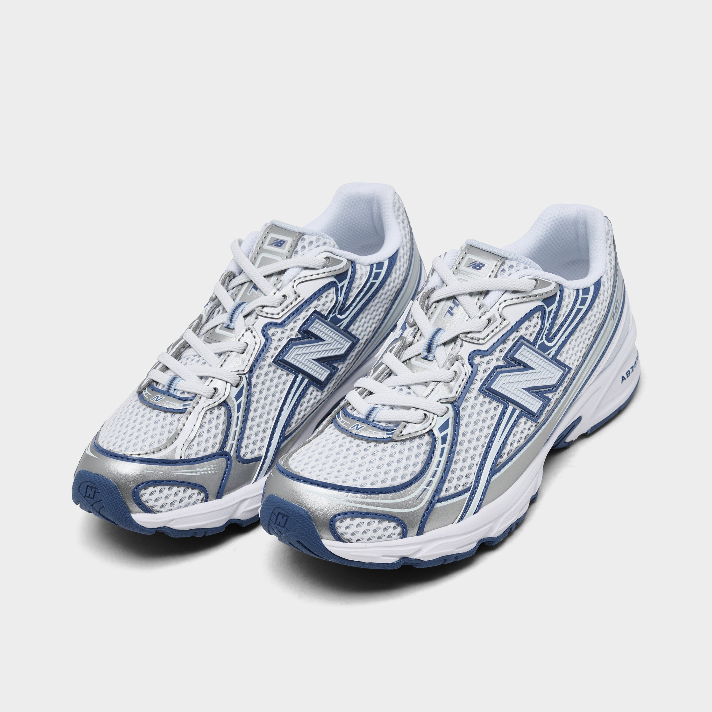 New Balance 740 Kids' Running Shoes - White & Blue | Lightweight & Comfortable for Boys & Girls | Perfect for School, Sports & Daily Activities