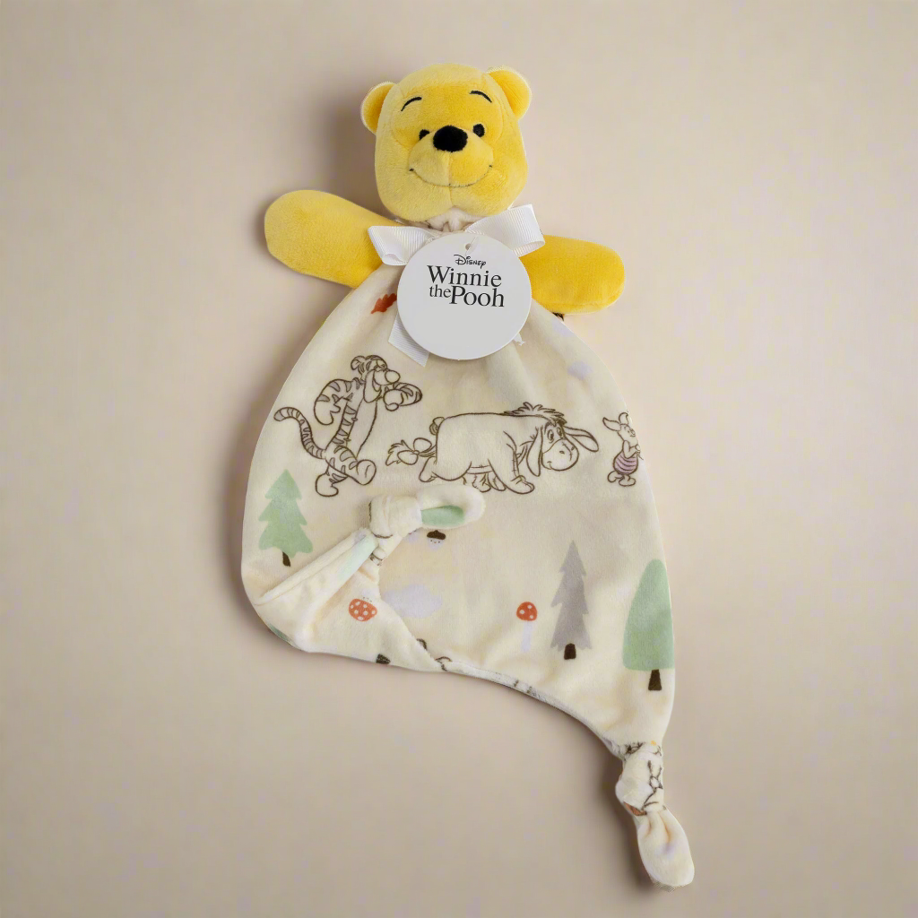 Disney Winnie the Pooh Plush Stuffed Animal Toy - Soft Cuddly Bear for Kids Bedroom Decor, Nursery Gift & Sleep Comfort Companion
