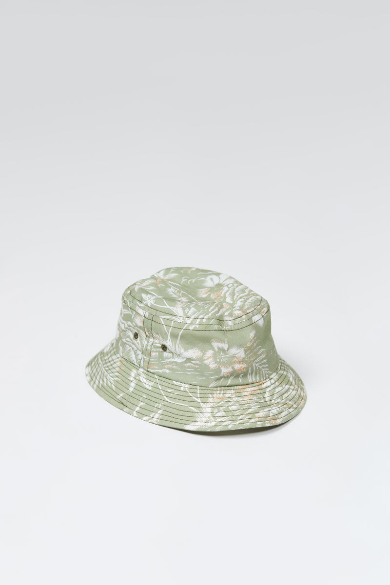 Lite Year Hawaiian Bucket Hat for Women & Men - Breathable Sun Protection Summer Beach Hat - Sage Green Bucket Cap for Outdoor, Travel, Surfing & Vacation