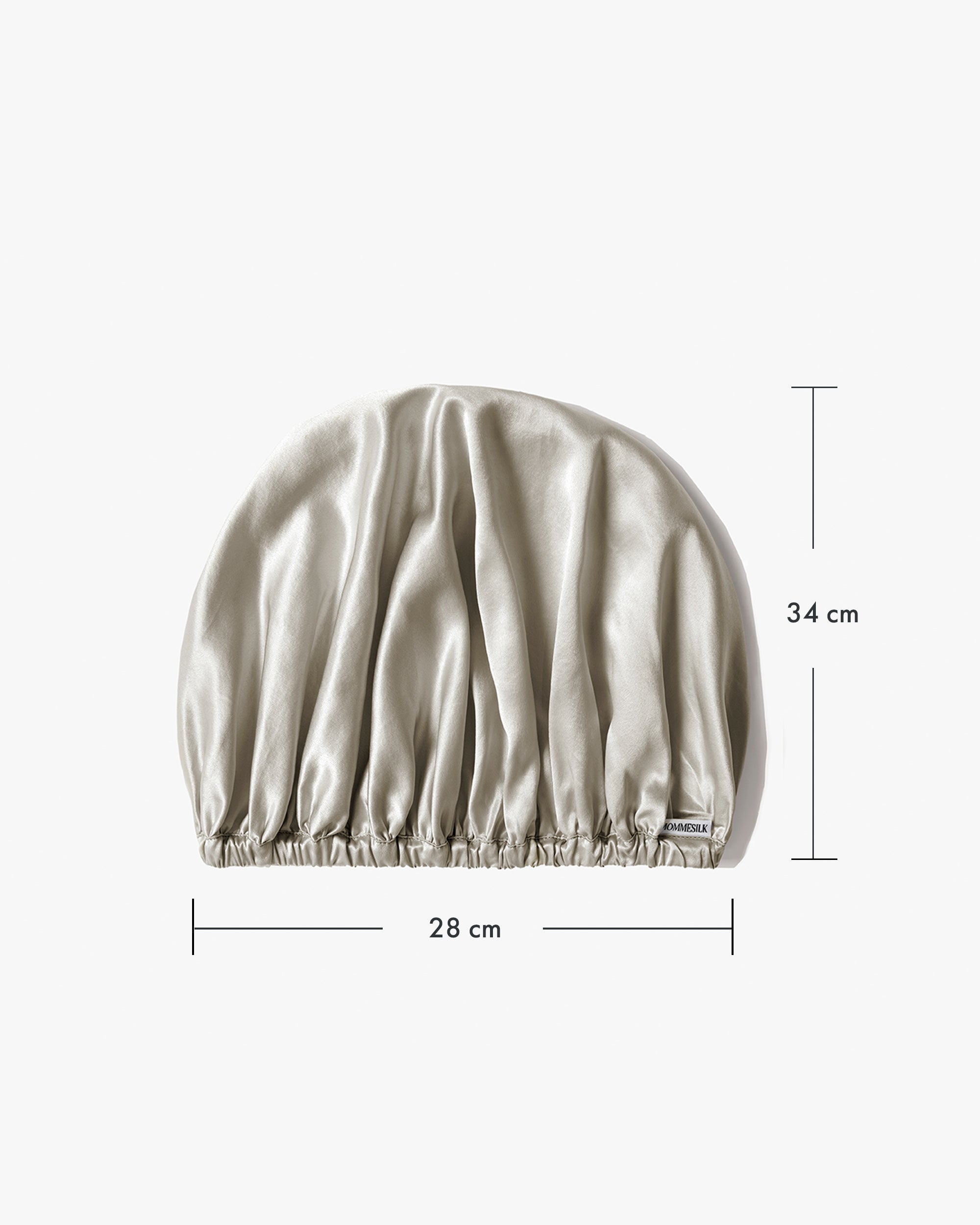 22mm Pure Perfect Fit Silk Hair Cap for Sleeping & Hair Protection - Soft & Breathable Silk Bonnet for Women & Men
