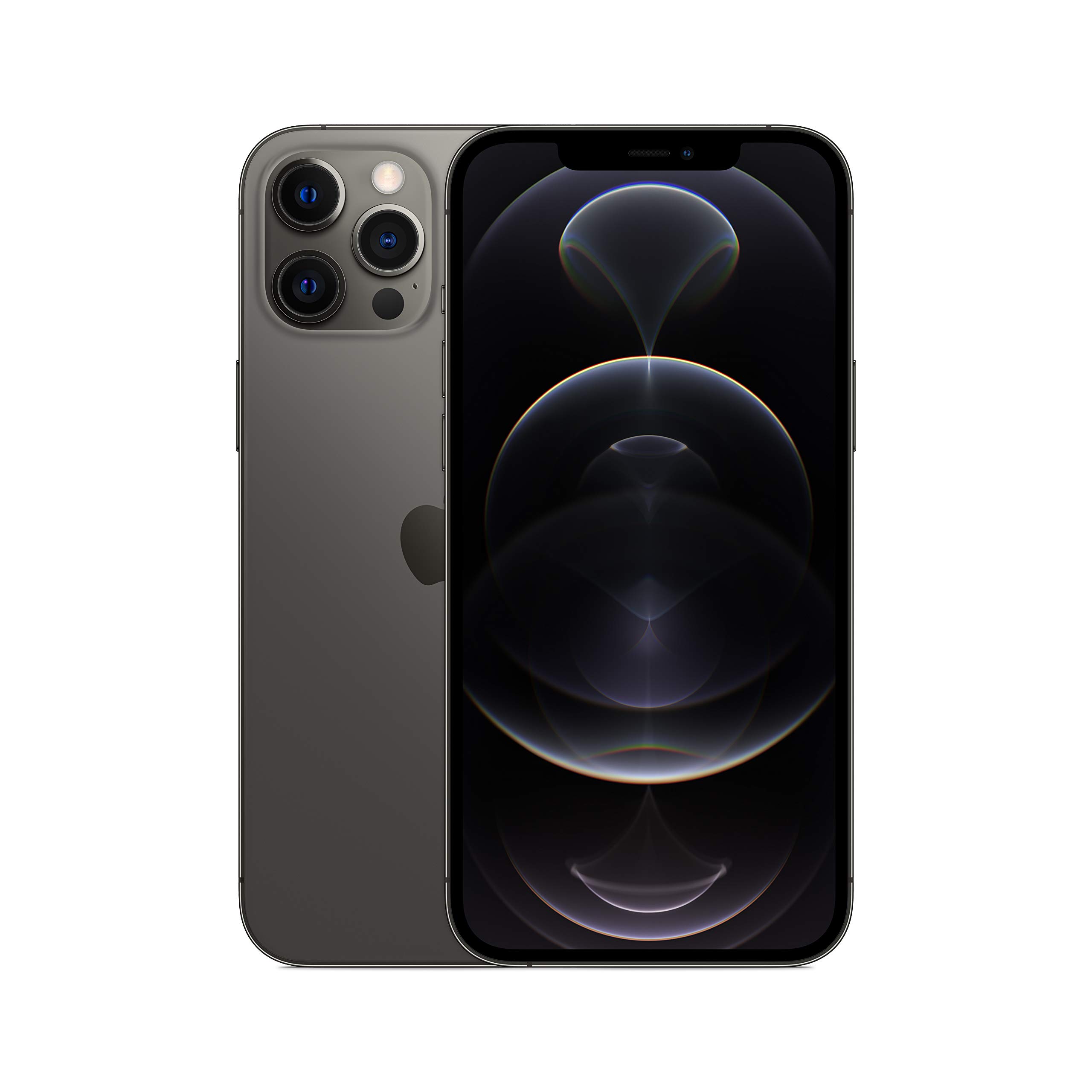 Apple iPhone 12 Pro Max 128GB Graphite - Carrier Locked Smartphone with 5G, A14 Bionic Chip & Pro Camera System - Perfect for Streaming, Gaming & Professional Photography
