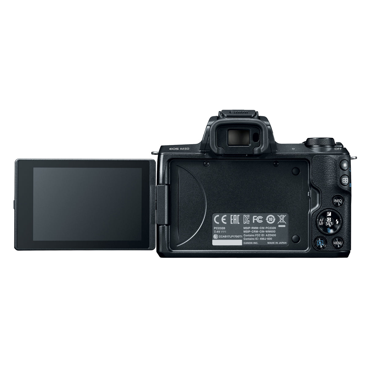 Canon EOS M50 Mirrorless Camera with 15-45mm & 55-200mm Lenses Kit - Perfect for Vlogging, Travel Photography and Content Creation