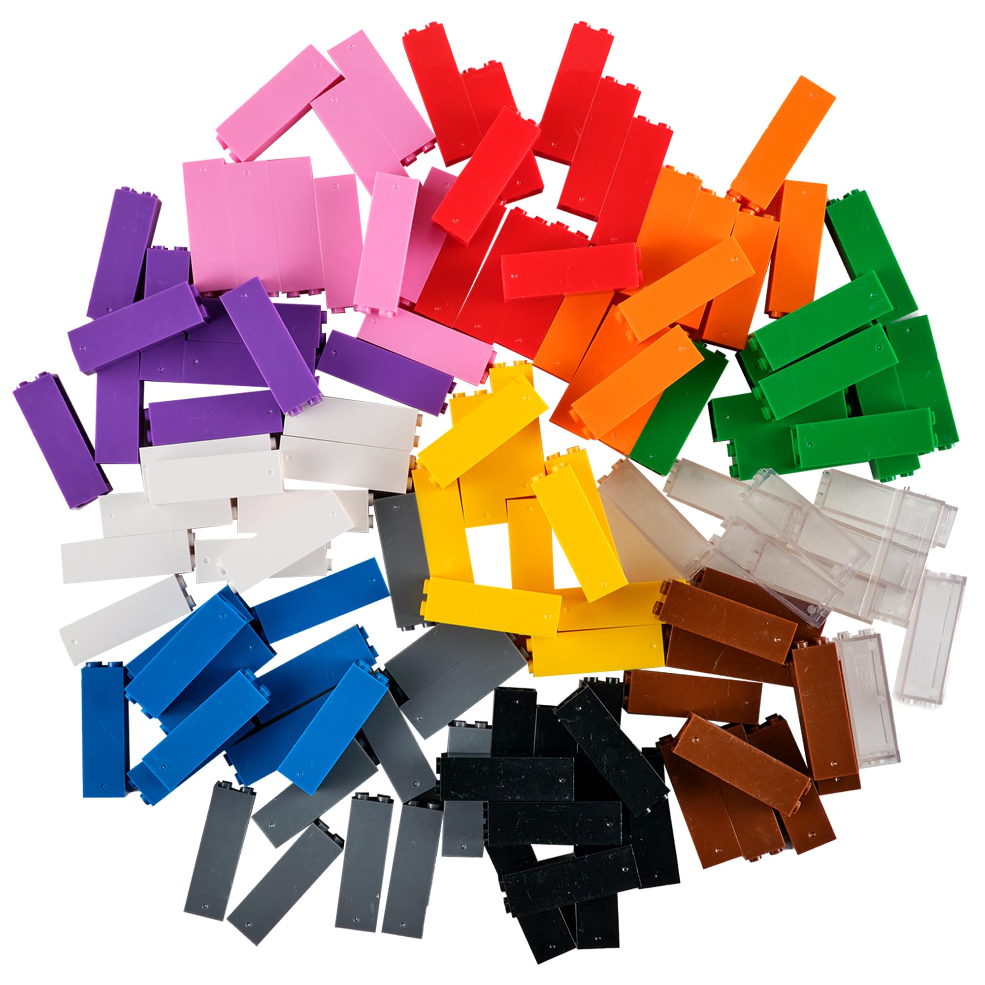 Strictly Briks Lego-Compatible Building Bricks - 120-Piece Creative Play Set (12 Colors, 2x2 Inches) | 100% Compatible with All Major Brick Brands | Perfect for STEM Learning, Kids' Birthday Gifts & Family Building Activities