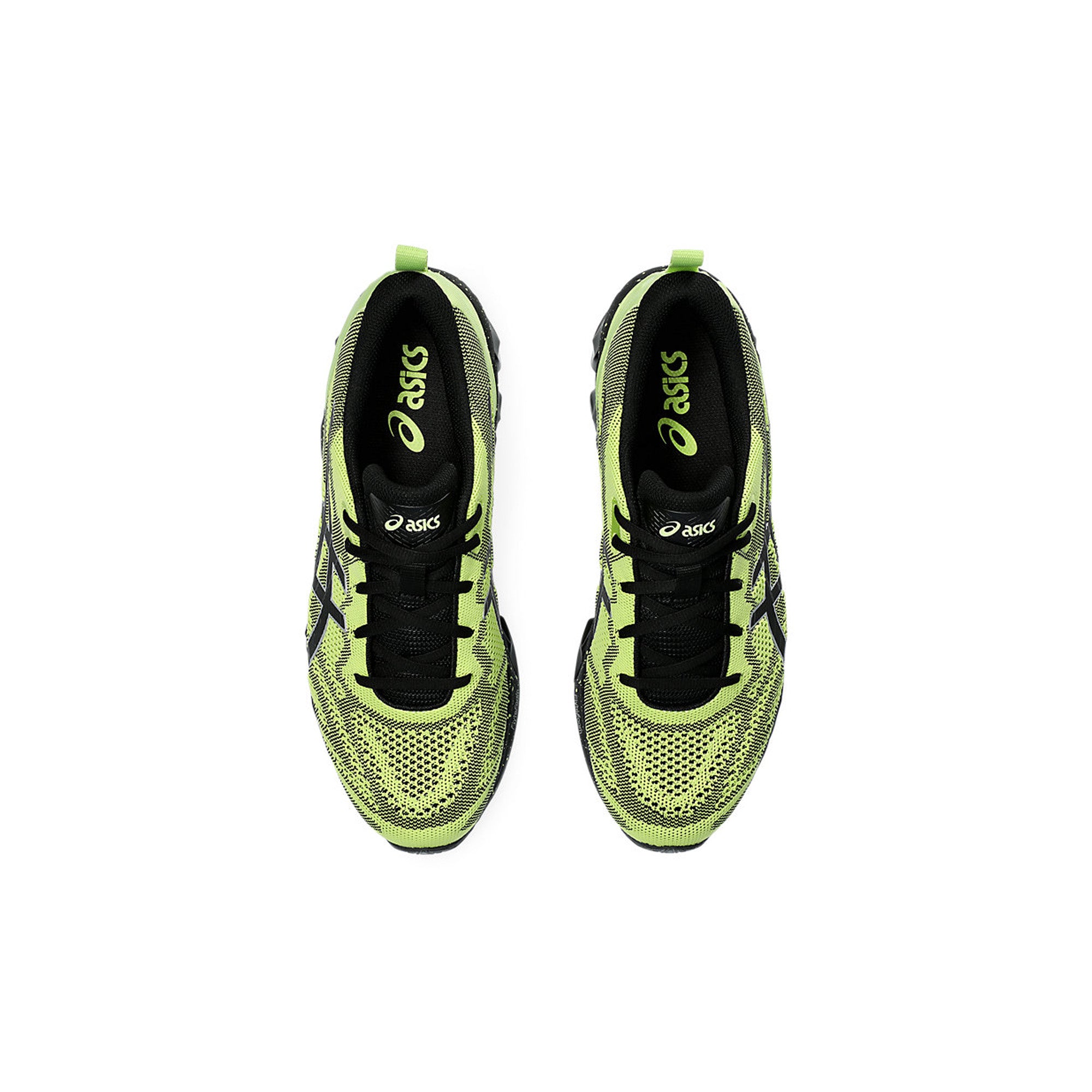 ASICS Gel Quantum 360 VII Knit Running Shoes for Men & Women - Lime Green/Black | Cushioned Comfort & Support for Jogging, Gym Workouts & Daily Wear