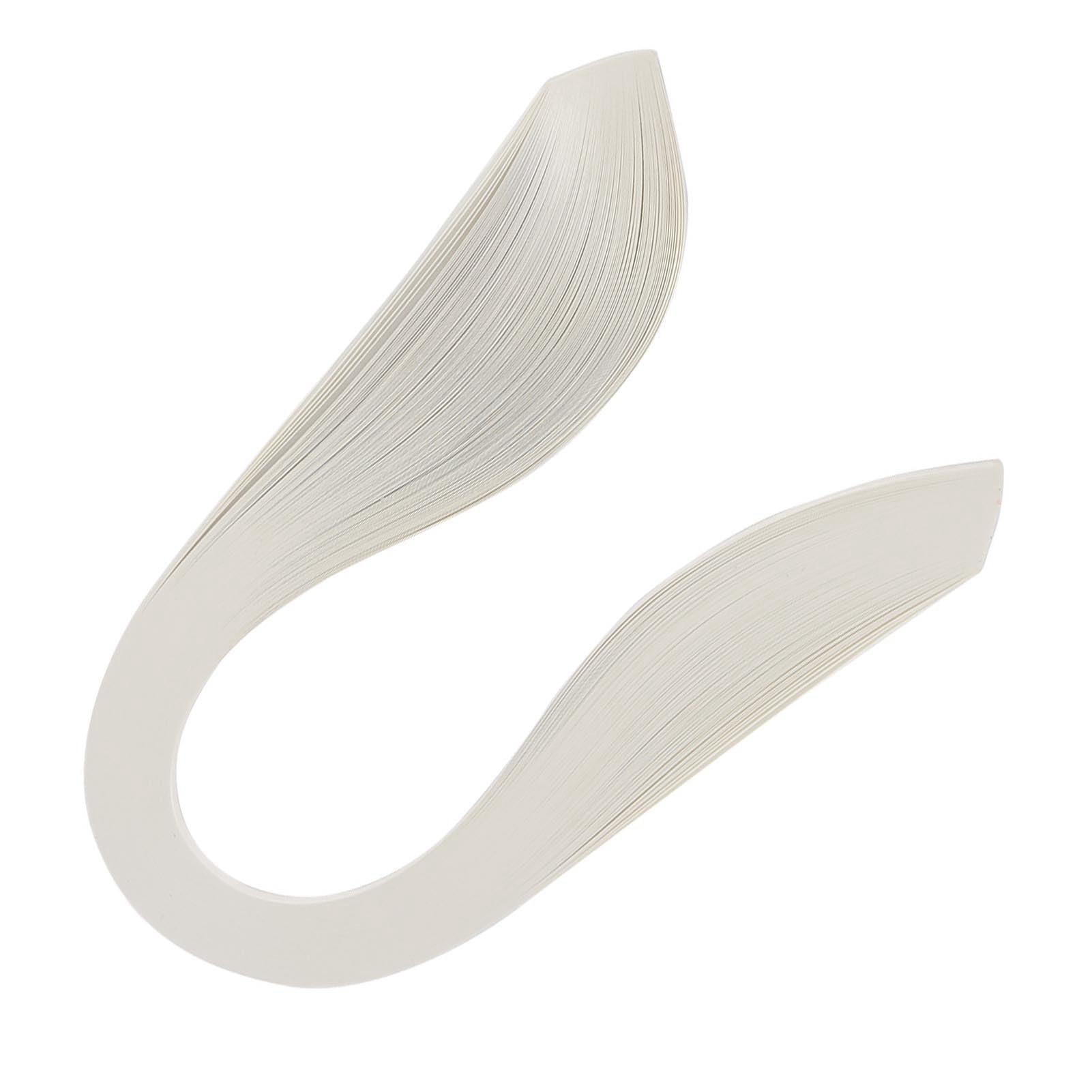 KooingTech 600-Piece Paper Quilling Strips Kit - 5 Pack of 390x3mm Ivory White Quilling Paper for DIY Crafts, Scrapbooking & Card Making | Perfect for Beginners & Handmade Decorations