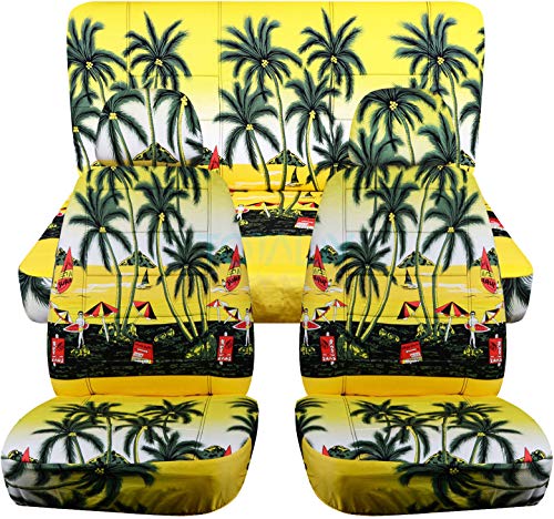 Yellow w Palm Tree
