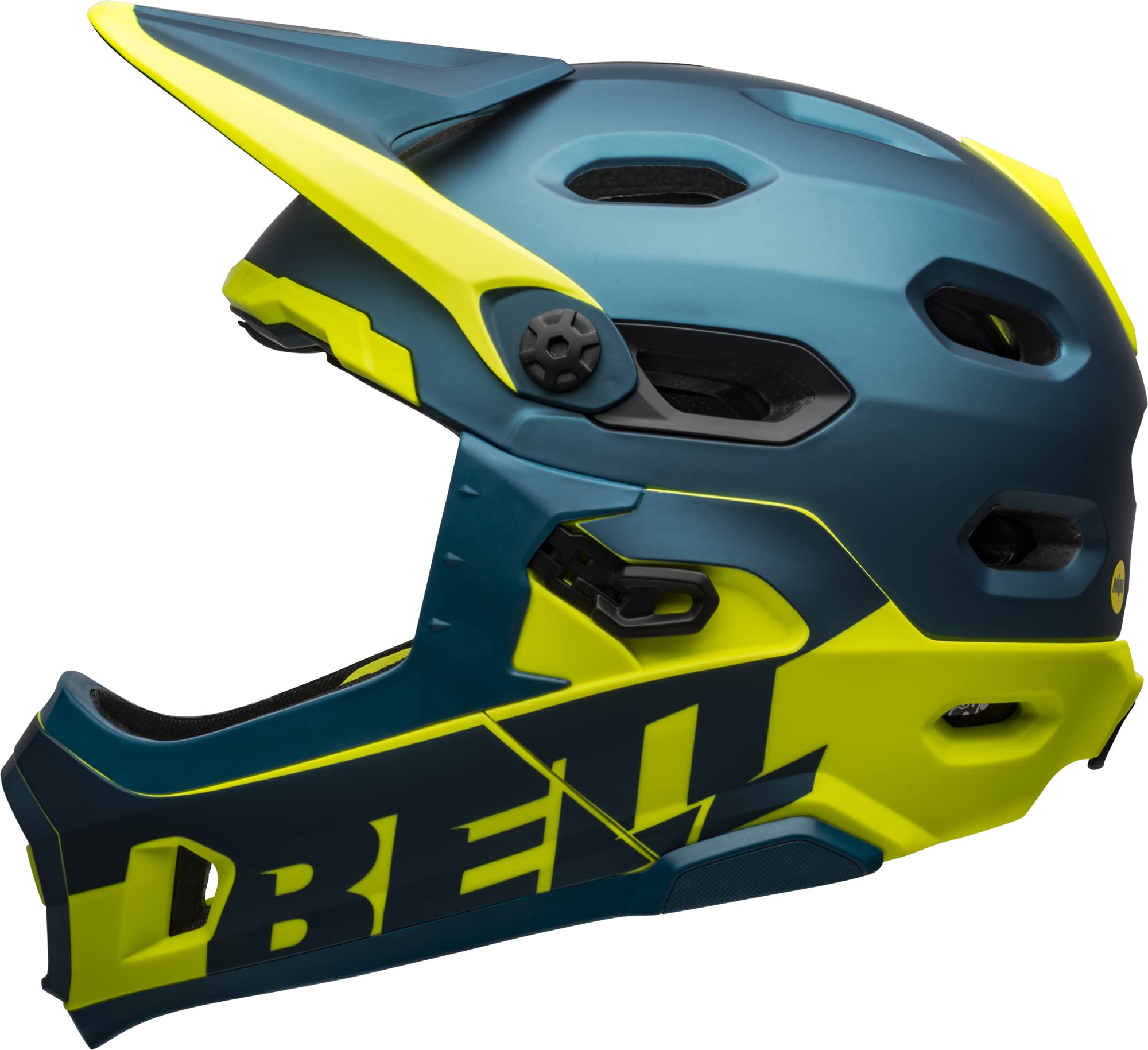 BELL Super DH MIPS Adult Mountain Bike Helmet - Lightweight & Durable Full Face MTB Helmet for Downhill & Trail Riding - Perfect for Mountain Biking, Cycling & Outdoor Adventures