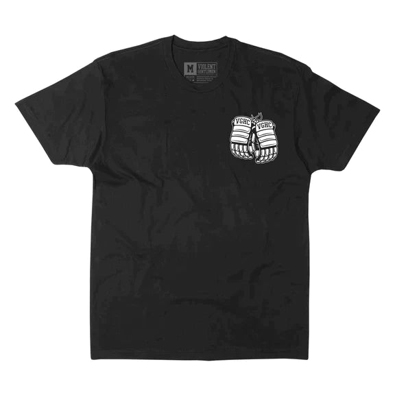 Violent Gentlemen Warrior Tee - Black Men's Graphic T-Shirt | Streetwear & Casual Wear for Everyday Outfits