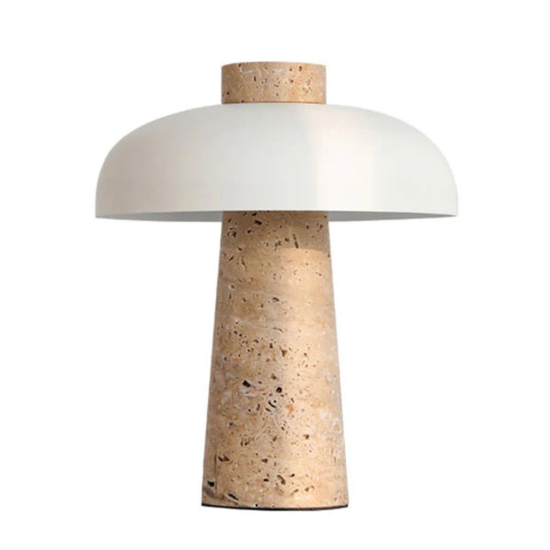 Modern Terra Dome Table Lamp - Stylish LED Bedside Lamp for Bedroom, Living Room & Office - Warm White Light with Adjustable Brightness - Perfect for Reading, Relaxing & Decor