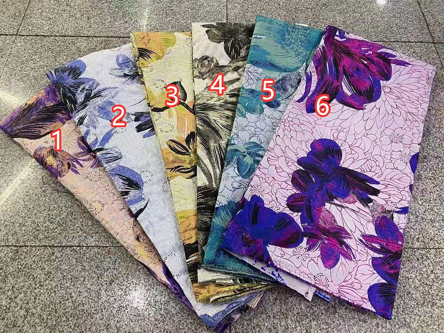 African Jacquard Fabric for Dresses - SELCRAFT Nigeria Style Formal Wear & Evening Dress Material, 5 Yards (fab.238) - Perfect for Bridesmaid Gowns, Church Outfits, and Special Occasion Attire