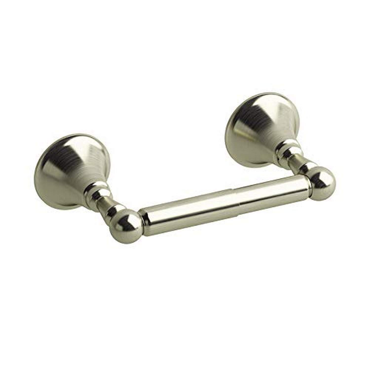 Riobel MM3BN Stainless Steel Paper Holder - Durable & Modern Bathroom Tissue Dispenser for Home, Office & Commercial Use
