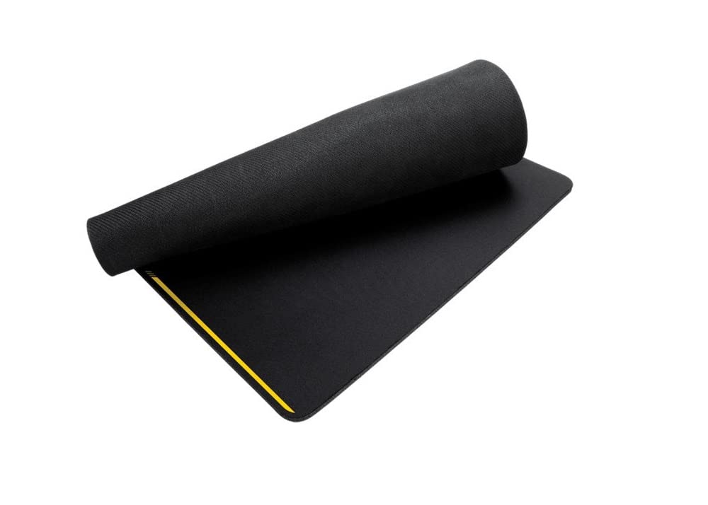 Corsair MM200 Extended Gaming Mouse Pad - Large Non-Slip Rubber Base - Black - Perfect for PC, Laptop & Esports Gaming Setup