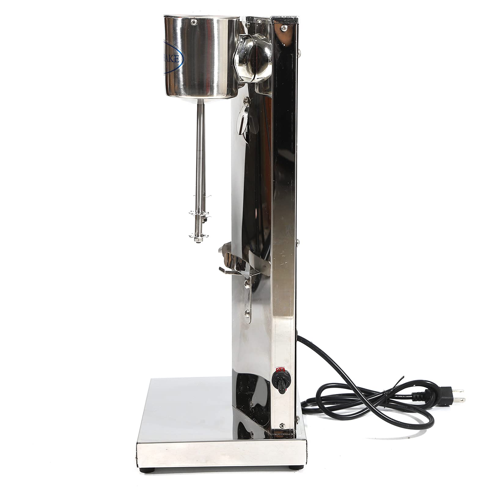180W Commercial Double Head Milkshake Mixer Blender Machine - Stainless Steel Electric Drink Shaker with 4 Cups for Smoothies, Frappes & Protein Shakes | Perfect for Restaurants, Cafes & Smoothie Bars