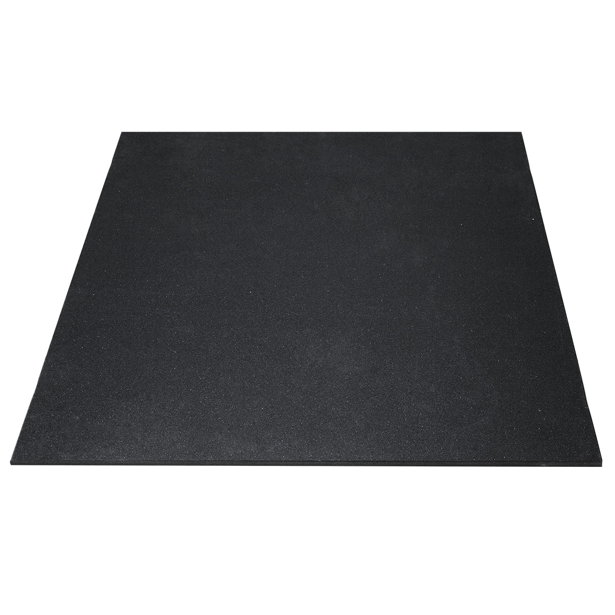 CORTEX 10mm Thick Commercial Grade Rubber Gym Flooring Tiles - 1m x 1m Interlocking Exercise Mat with Beveled Edges (Pack of 16) for Home Gym, Weight Room & Fitness Studio