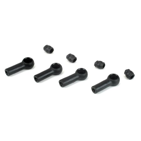 High-Performance Shock Rod End with Balls (4 Pack) - Heavy Duty Suspension Linkage for Off-Road Vehicles, ATVs, UTVs & Trucks - Perfect for Rough Terrain & Racing Applications