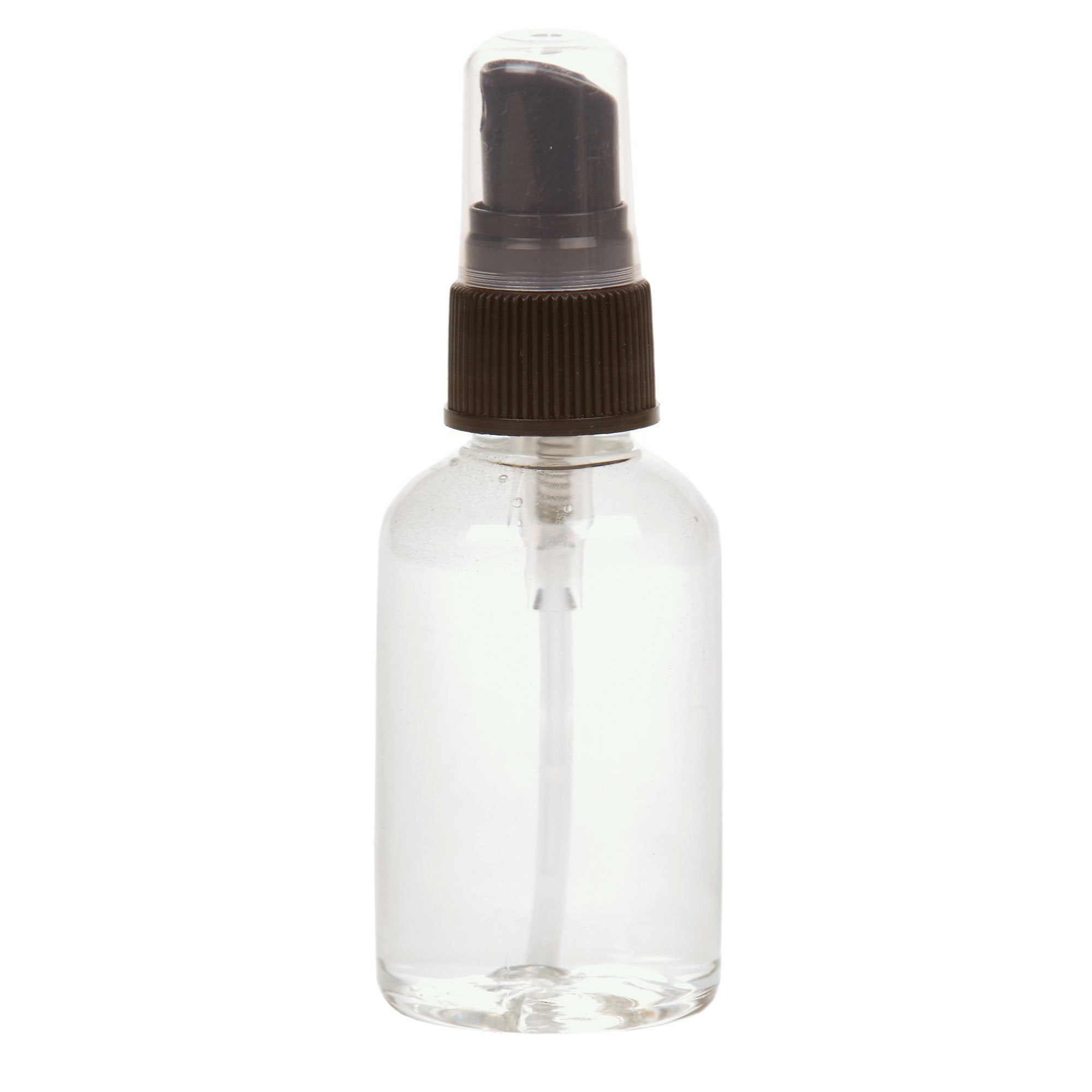 2oz Clear Glass Bottle with Fine Mist Sprayer - Perfect for Essential Oils, Perfumes & DIY Skincare Refillable Travel Container