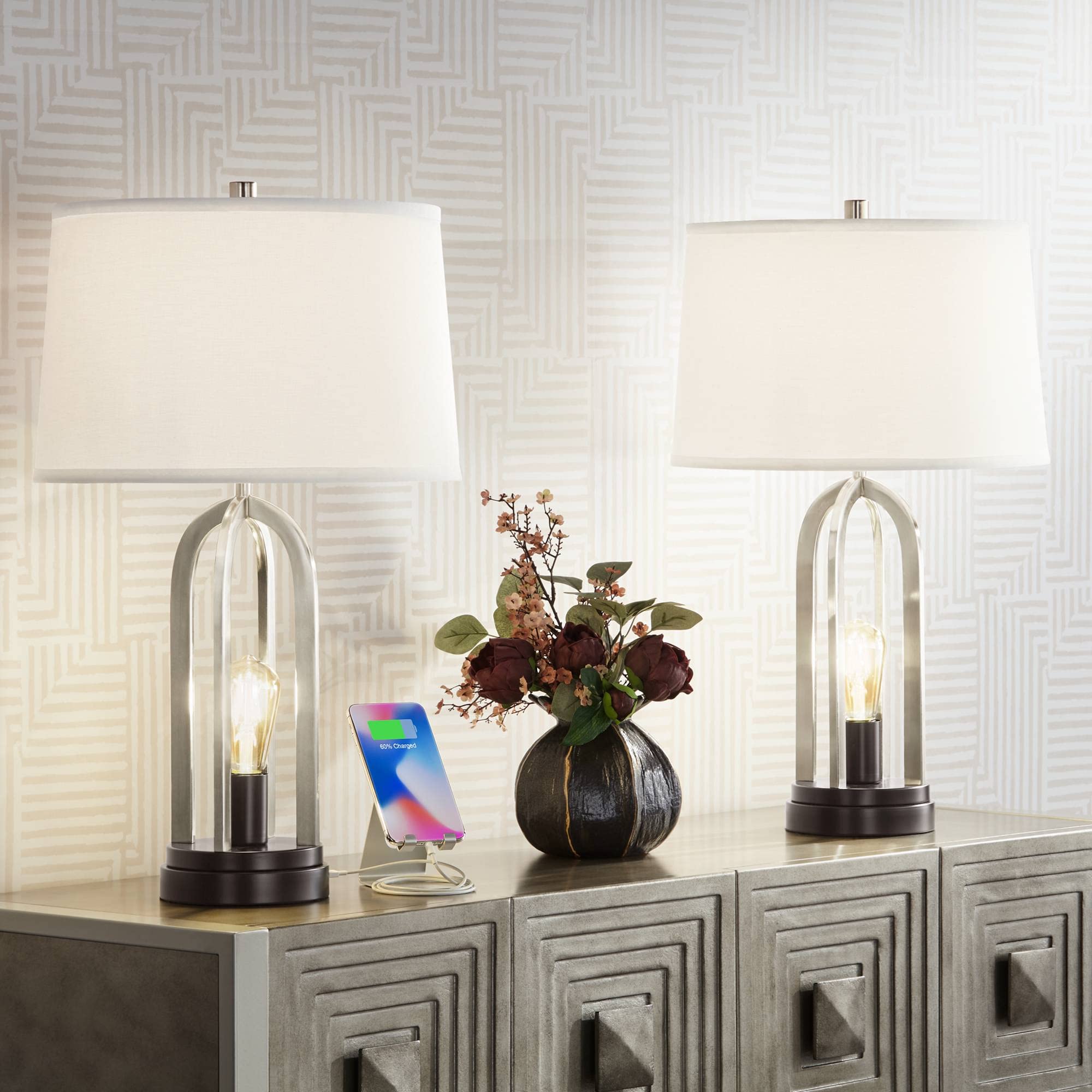 360 Lighting Marcel Modern Table Lamps Set of 2 - 24.25