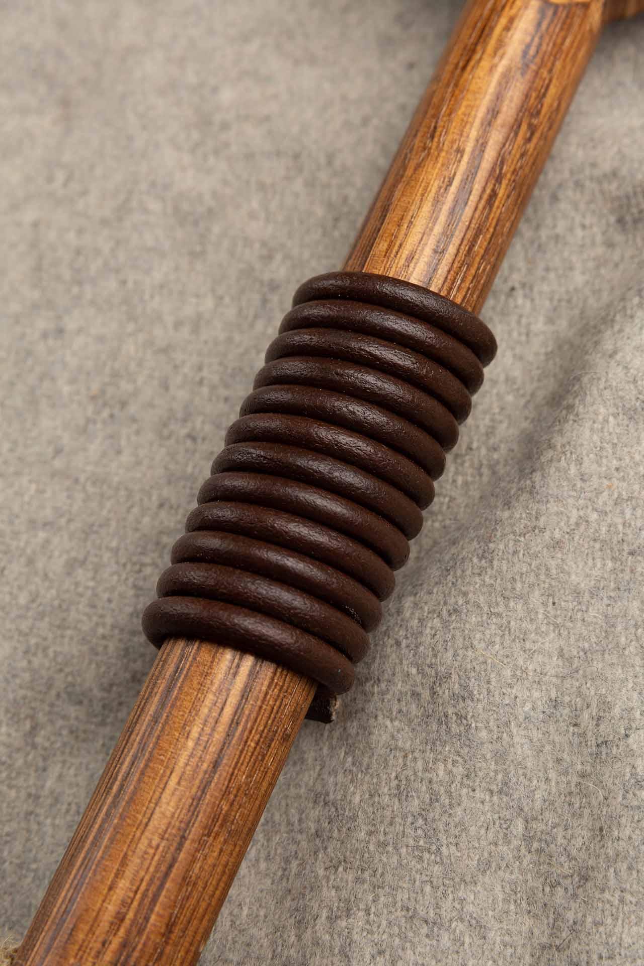 Premium 6.0mm Brown Leather Cord for Jewelry Making - 25m Spool (DIY Bracelets, Necklaces & Craft Projects)