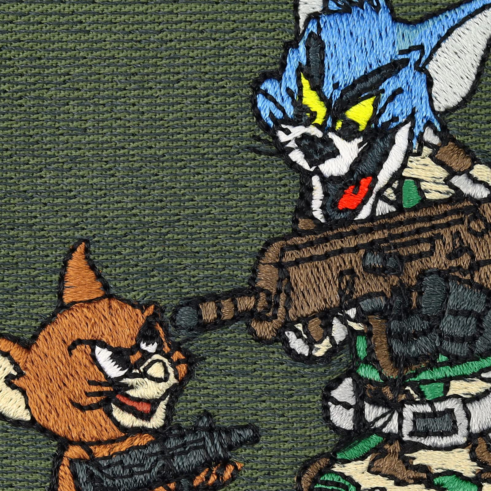 Military Morale Iron On Patch - Embroidered Fabric Applique for Clothing & Leather | Machine Gun (MG) Sticker & Sew-On Emblem | 3.35x3.35 Inch | Perfect for Tactical Gear, Police Uniforms, Biker Jackets & DIY Crafts